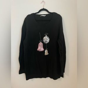 Ricki’s XXL black holiday sweater